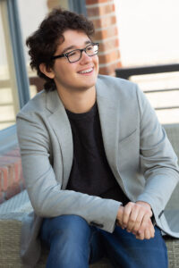 Littleton Senior Picture of a boy looking away