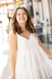 Senior Girl Downtown Littleton