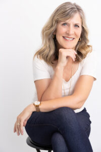 Woman over 60 headshot in Denver Photo Studio