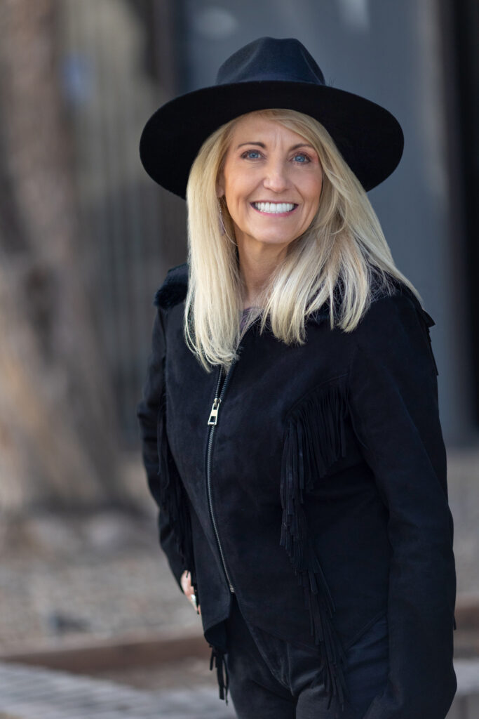 Professional headshot of a woman over 60