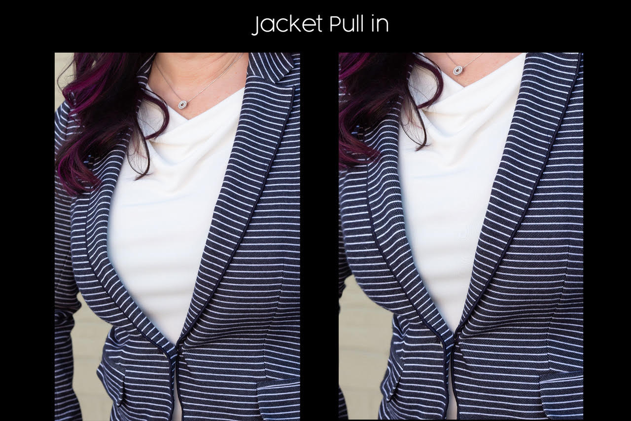 jacket retouching