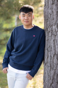 Senior Photo take at Arapahoe High School Littleton, Colorado