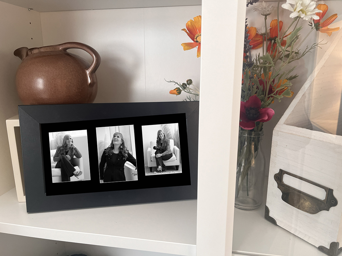 Personal Branding Photo Displayed
